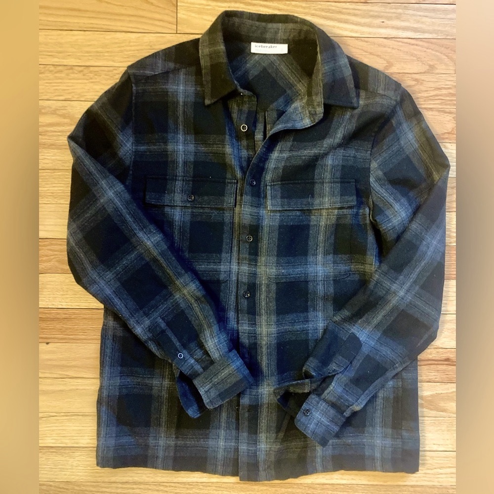 Icebreaker Wool Flannel Shirt
